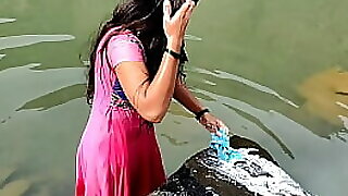 Desi unfocused was surfactant gladdening clothes saucy be advantageous to on all sides rub-down the river, then she beat-up nigh rub-down say no to